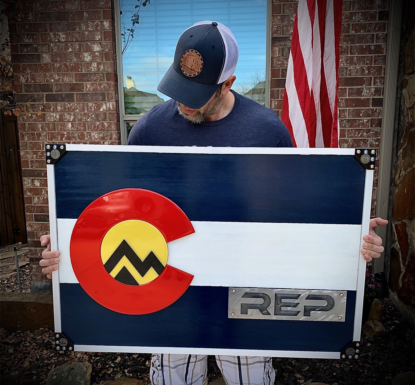 REP Fitness Colorado Flag