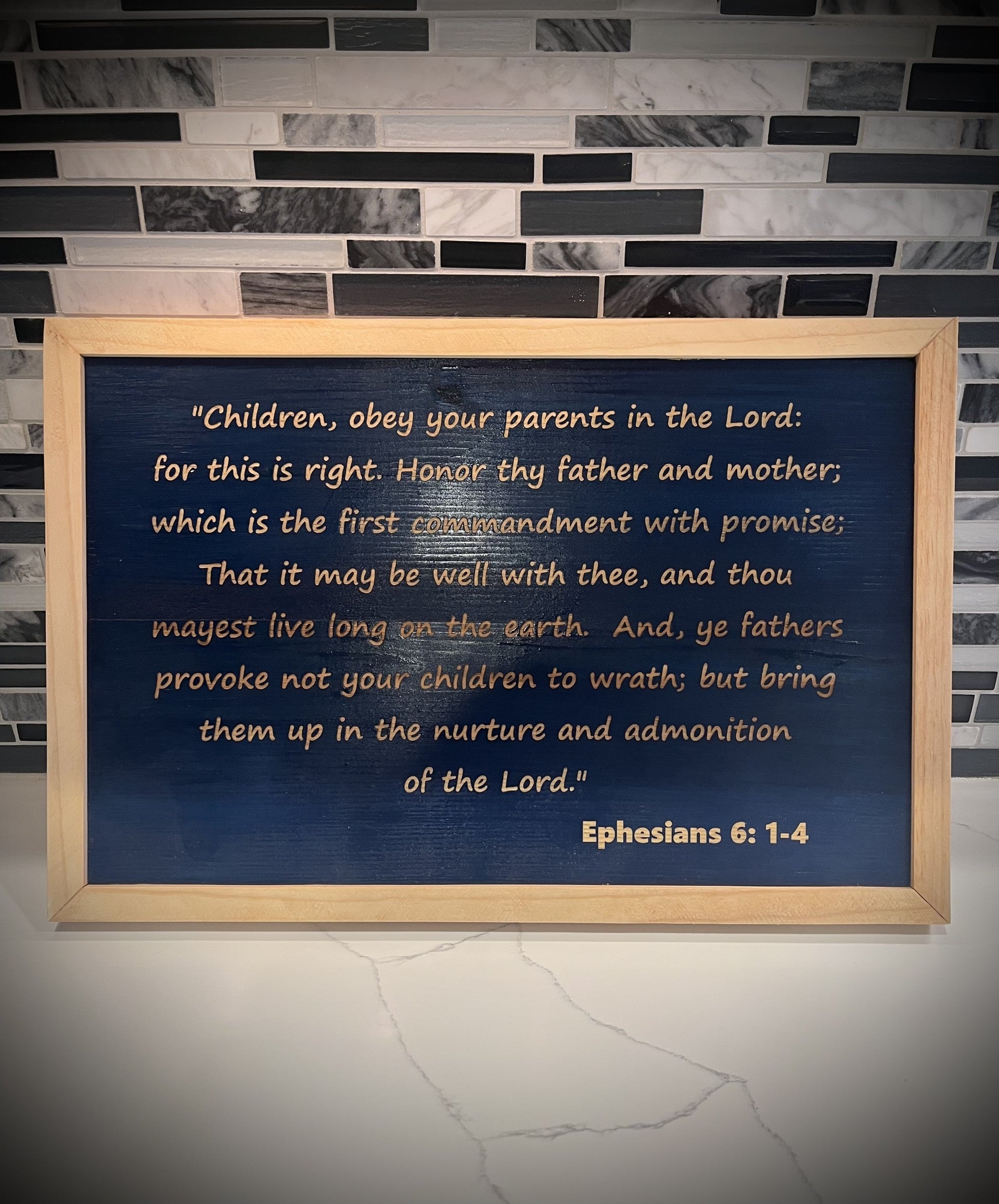 Ephesians 6 Sign – Veteran Custom Creations