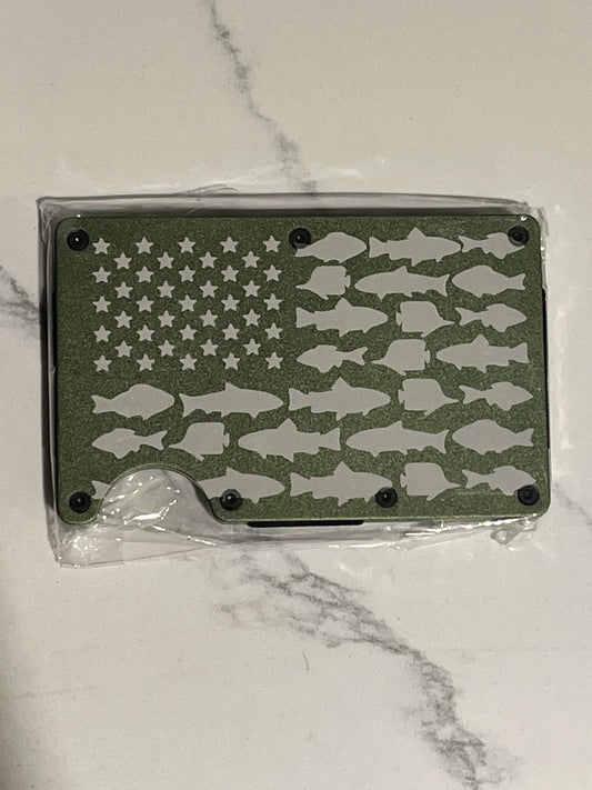 Fishing Flag RFID Wallet