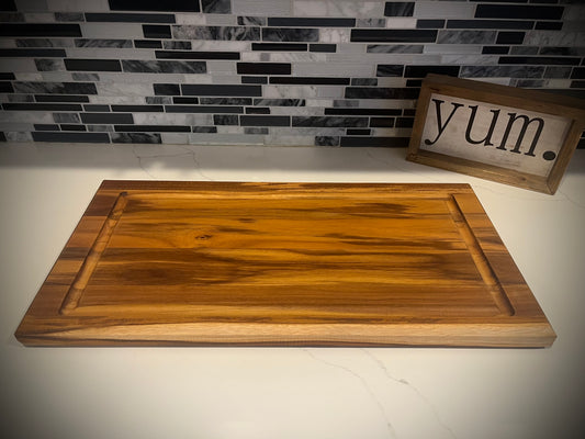 Handcrafted Teak Cutting Board