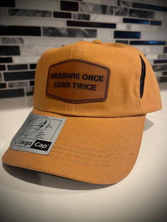 Cuss Twice - Khaki/Orange